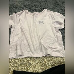 🩵VS PINK‎ L CROP